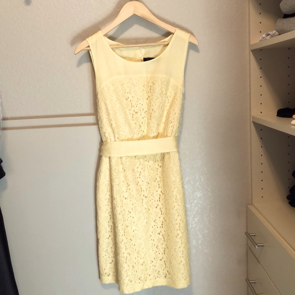 Yellow Lace Dress